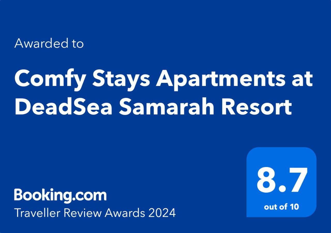 Comfy Stays at DeadSea Samarah Resort Sweimeh Bagian luar foto
